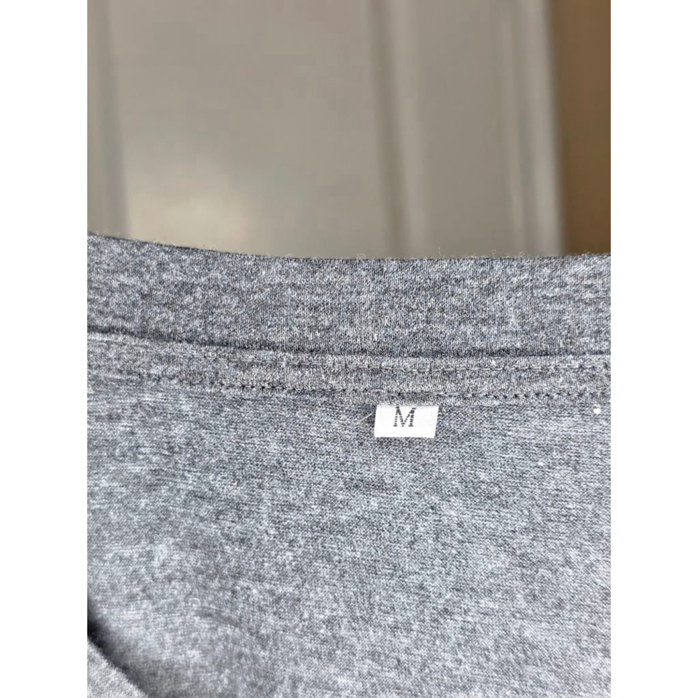Women's Unbranded Gray Rainbow Heart Short Sleeve Tee M - Picture 3 of 5